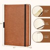 Indeme A5 Notebook - Classic notebook A5 with Faux Leather