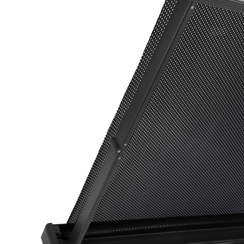 Balcony Clothes Drying Rack Wall Mounted with Mesh Surface Collapsible