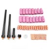53pcs/set TIG Welding Torch Body Parts Gas Lens Nozzle Collet