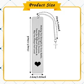 Inspirational Christian Gifts Religious Bookmarks Bible Verse Gifts for Teen Girls Inspirational Bookmarks Scripture Gifts for Friends Baptism Gifts for Girl Bookmark Gifts for Book Lovers