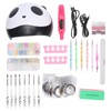 12Pcs Nail Art Kit Rhinestones Dotting Pen Nail Drill Pen