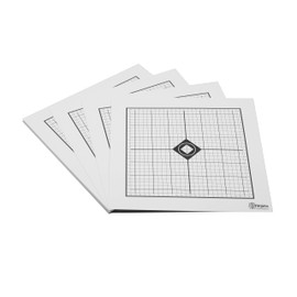 Targets *MOA Target* | 26 x 26 cm | Box 250 g/m² | Ideal for Shooting for Sports Shooters | 1/4 MOA to 100 m (Pack of 50)