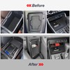 Neepiar 3PCS Center Console Organizer Compatible with 2023 2024 Honda