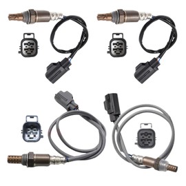 AUTO OCCASION Oxygen Sensor 234-9151 234-4450 234-4451 Upstream and Downstream Front Rear O2 Sensor Kit Compatible with 2007-2014 Volvo XC90 L6 3.2L