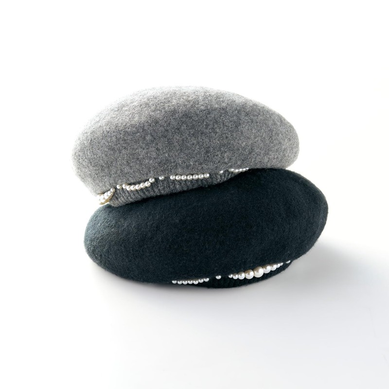 Esta Women's Beret Hat 31-230-80094, gray