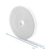 deleyCON 5 m Velcro Cable Ties Velcro Tape Roll 10