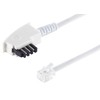 1 x 10 m TAE-F Plug to Western Plug 6/4