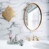 Sanbege 4 Pcs Mosaic Glass Bathroom Accessories Set, Modern Luxury