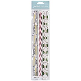 Jolee's Boutique Dimensional Border Stickers, Baseball