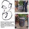 Potted Plant Mover and Lifting Straps for Garden, Landscaping Lifting