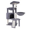 Xin Three Layer Cat Tree with Cat Condo and Two