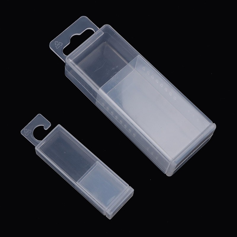 Transparent Drill Bit And Milling Cutter Storage Box With Telescopic