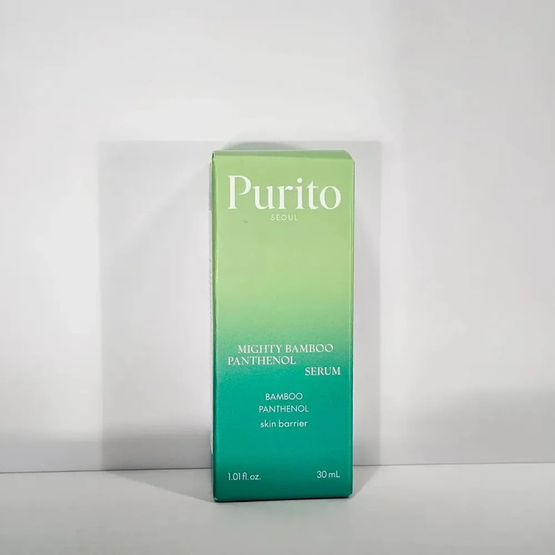 Purito Seoul Mighty Bamboo Pantenol Sérum Hidratante 30ml Día Noche
