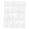 Ipetboom 50pcs Shawl for Hair Dyeing Transparent Hairdressing Gown for