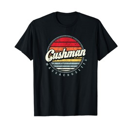 Retro Cushman Home State Cool 70s Style Sunset T-Shirt