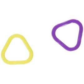 Clover Triangle Shape Medium Stitch Markers 16-Pieces