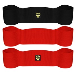 WFX Fitness Bench Press Slingshot Blaster Weightlifting Belts Sling Strength Lifts Press Training Heavy Weights Powerlifting Push Ups Double Squats Exercise Gym (3X-Large, Red)