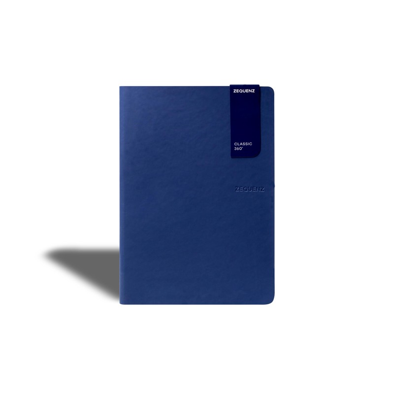 Zequenz The Color Notebook A5 Dark Navy Blank, 100 Sheets,