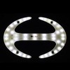 Hino New Profile LED Logo Emblem HI-W White