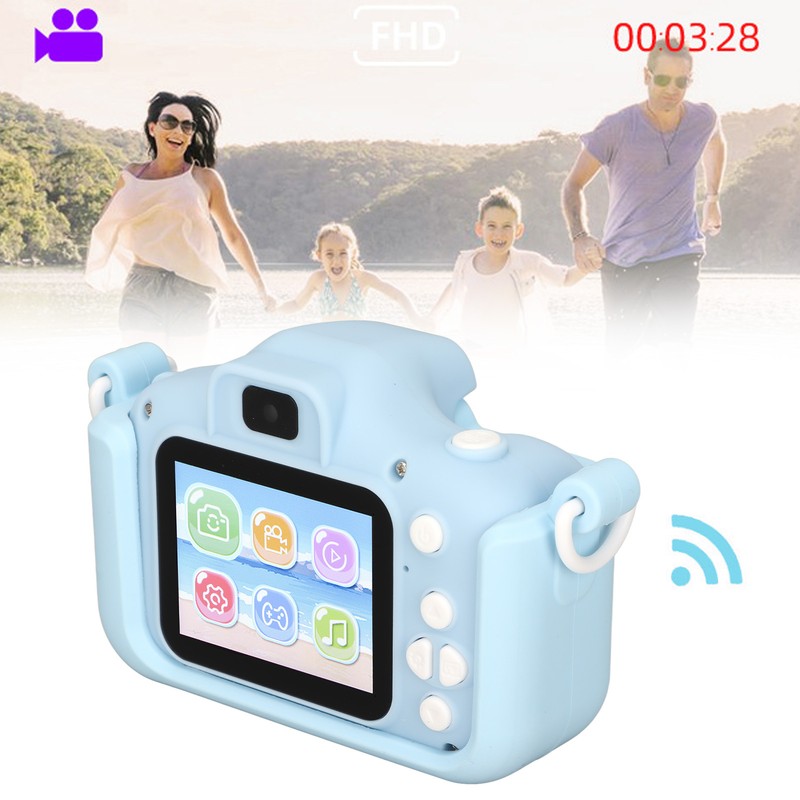2.0in Kids Digital Camera Cute Compact Shoot Video Games MP3