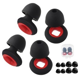 OQXEJPHFN 2 Pcs Motorcycle Earplugs 25db Noise Reduction, Moto Ear Plugs, Silicone Earplugs for Sleeping Noise Cancelling