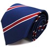 Michi Kolondon Brand Necktie, Made in Japan, 100% Silk, Jacquard