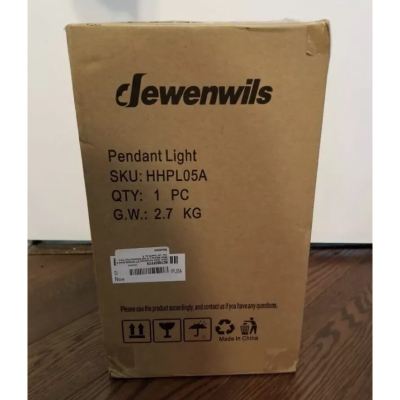 Dewenwils Farmhouse Pendant Light HHPL05A