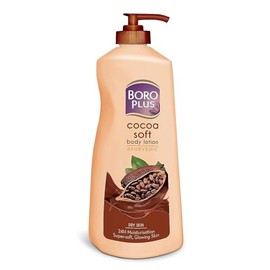 BOROPLUS Loción Corporal Cocoa Soft | Hidratante 24 H Para Piel Seca | Hidratación Y Nutrición Profundas | Suaviza, Alisa Y Restaura La Luminosidad | Fórmula De Rápida Absorción Y No Grasa | 400