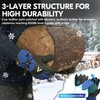 Vgo... -20℃/-4°F Men's Winter Warm Waterproof Work Gloves,Cold Weather Work