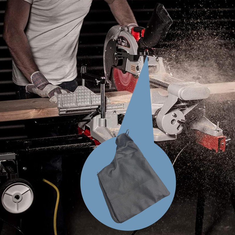 Asheyya 2 Pcs Mouse Sander Dust Bag for 255 Miter