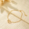 Fettero Anklet Bracelets for Women Gold Plated Dainty Waterproof Anklet