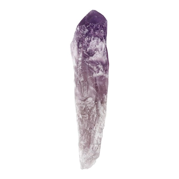 Erliway Raw Amethyst Crystal Point Sceptre, 2-2.7 Inch Natural Crystal