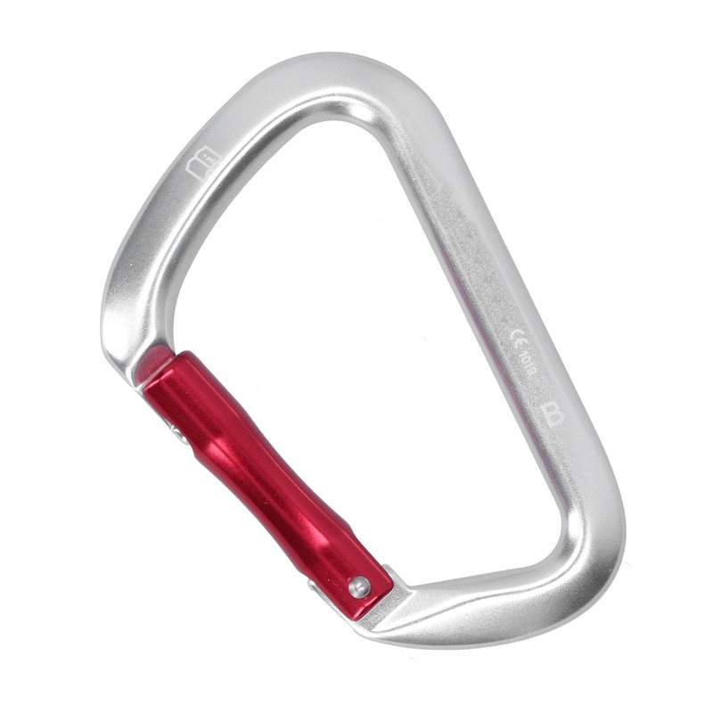 25KN Climbing Carabiner DShape Buckle Safety Equipment for Mountaineering HighAltitude