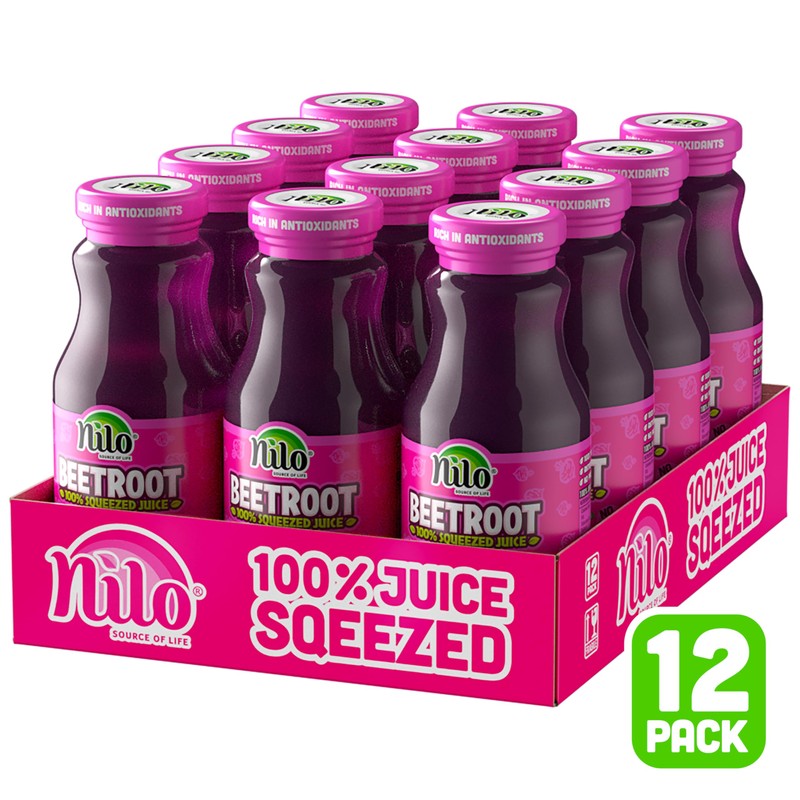 NILO Beetroot Juice | 100% Squeezed Beetroot Remolacha | NO