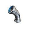 EZ-FLUID Heavy Duty Thick 1-1/2" Slip Joint Connection 45 Elbow