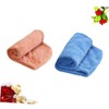 Baluue 2pcs Thicken Shower Cap Towel Microfibre Hair Towel Quick