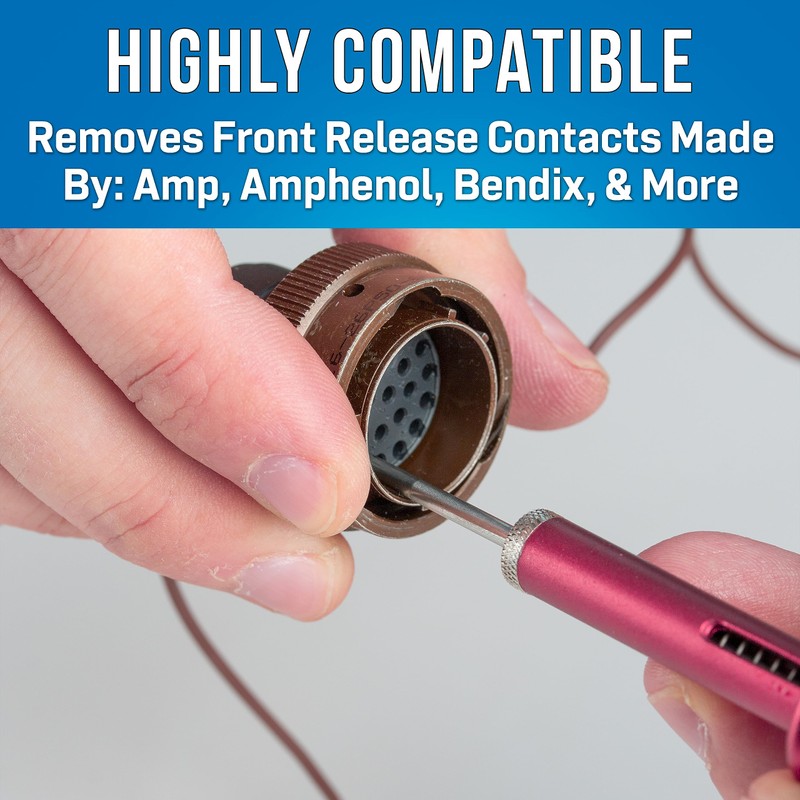 Jonard Tools R-4601 Extraction Tool with Front Release Contact and