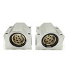 2Pcs Linear Motion Rod Shaft Slide Guide D 12mm x