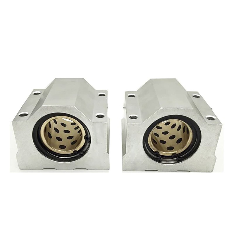 2Pcs Linear Motion Rod Shaft Slide Guide D 12mm x