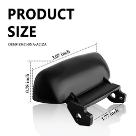 Stacool Center Console Latch Replacement OEM# 83451-SNA-A01ZA,Armrest Cover Lid Lock Compatible with Honda Civic 2006-2011,Standard Center Console Lid Latch Car Interior Accessories