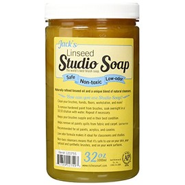 Jack Richeson 120755 1000 ml Linseed Studio Soap