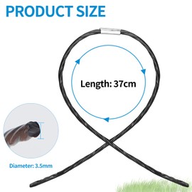 SWAWIS Pack of 36 Trimmer Line Compatible with Bosch AFS 23-37 Grass Trimmer Thread F016800431 Brush Cutter Thread 3.5 mm x 37 cm Brush Cutter Thread for Weed Grass Yard Garden