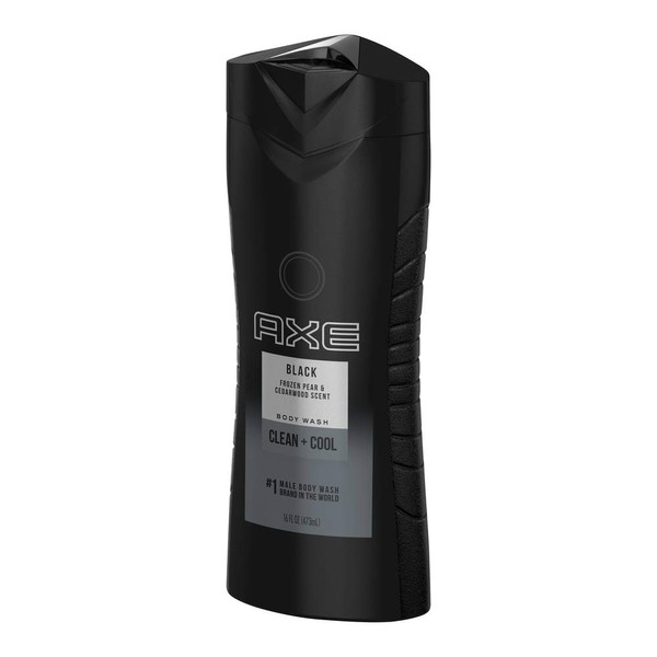 Axe Body Wash, Black 16 oz (Pack of 8)