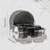 Integrated Suction Cup Shower Rack - Adjustable Wall Mounting Shower