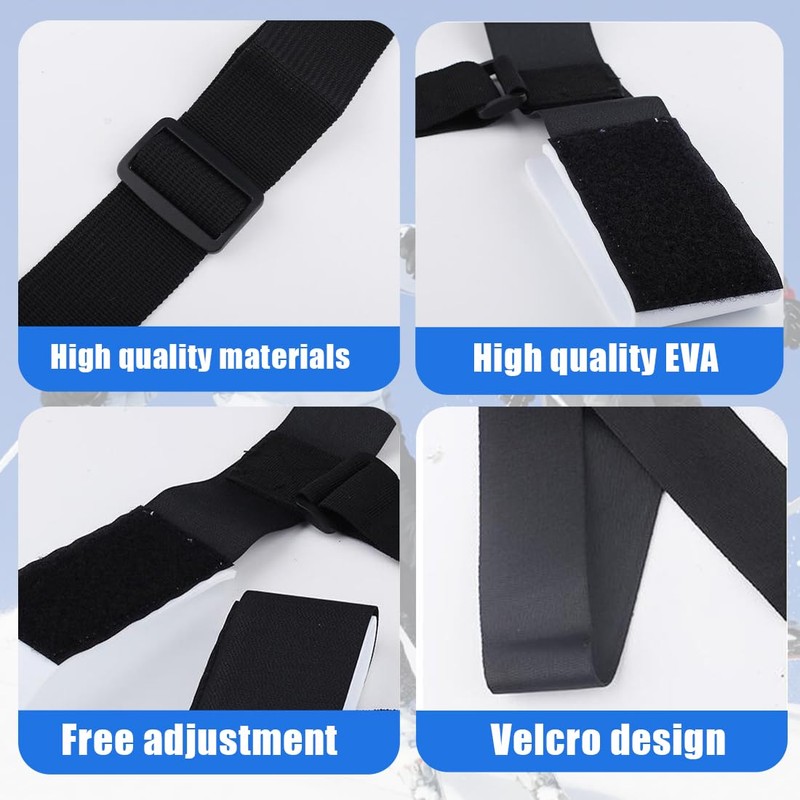 NHQ Ski Carrying Strap, Ski Strap for Carrying, Ski Carrying