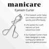 Manicare Eyelash Curler, Stainless Steel Curling Wand for Creating Longer