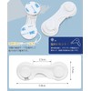 DFsucces Door Lock, Baby Guard, One-Touch Stopper, Door/Cupboard/Sliding Door/Refrigerator Drawer