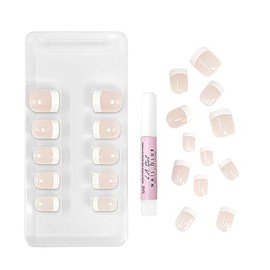 L.A. Girl Oh So Shiny Nail Tips, Modern French Tip GNT155 (Pack of 3)