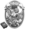 Anwlki St Michael Medal for Car Saint Michael Visor Clip