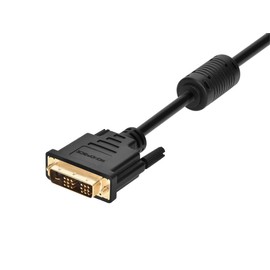 Monoprice 102404 High Speed HDMI to DVI Adapter Cable with Ferrite Cores, 28AWG, 6-Feet, Black
